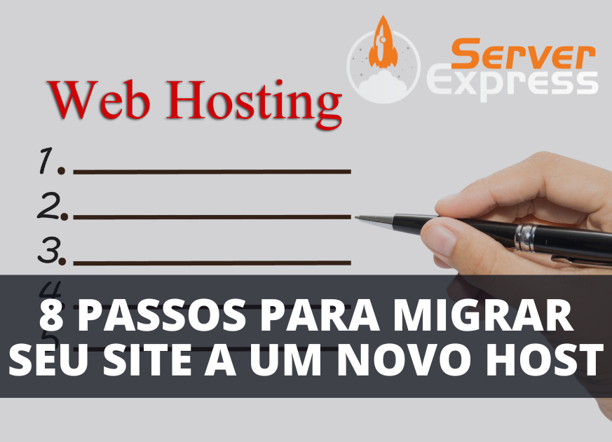 passos para Migrar de Host!